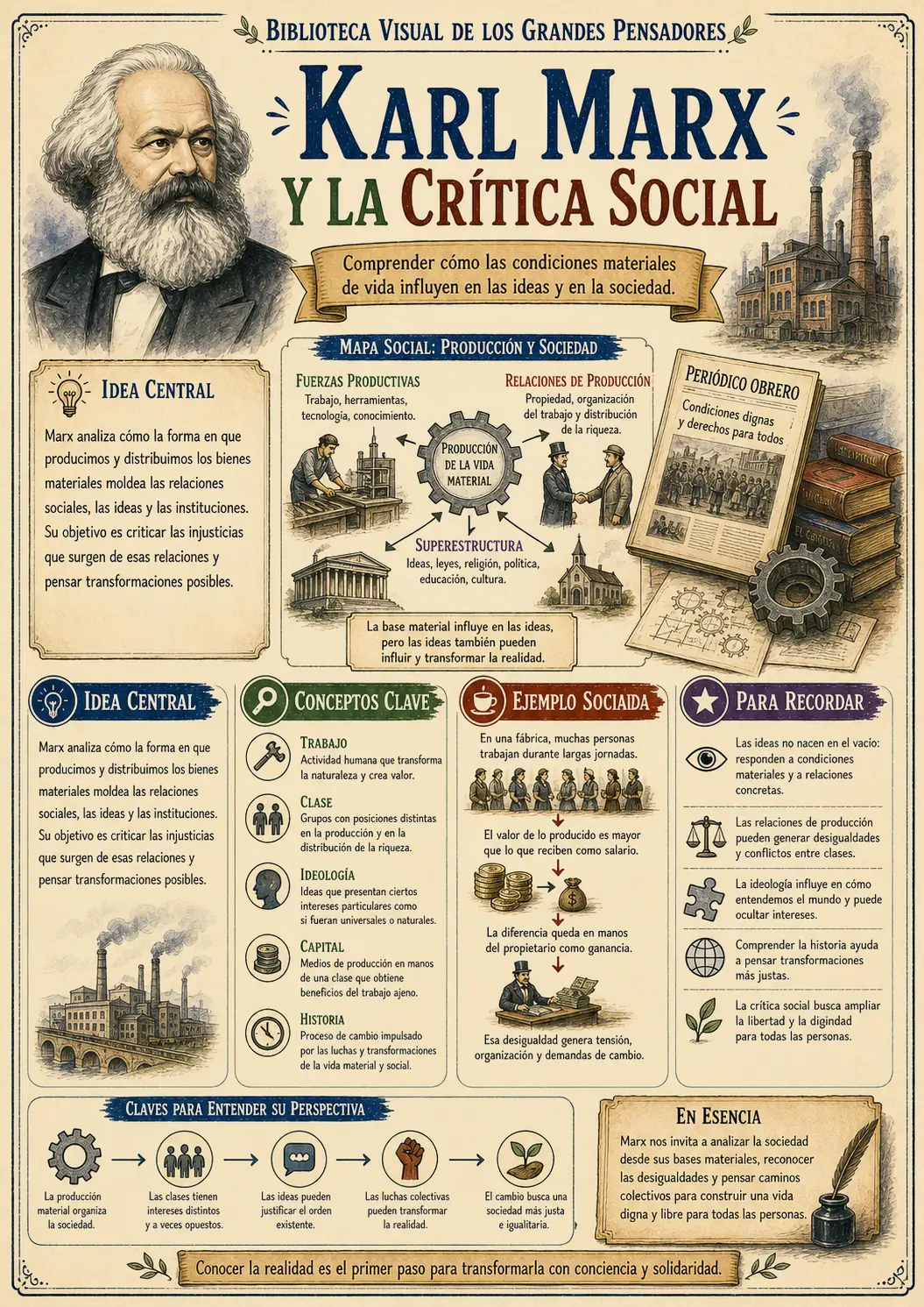 Previa en espanol: Karl Marx y la critica social