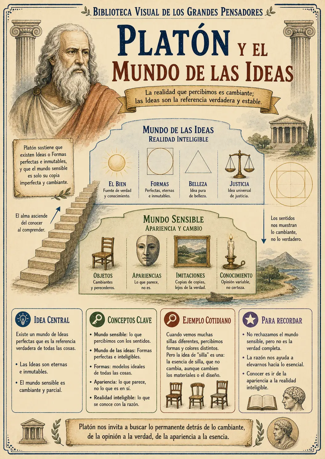 Previa en espanol: Platon y el mundo de las ideas